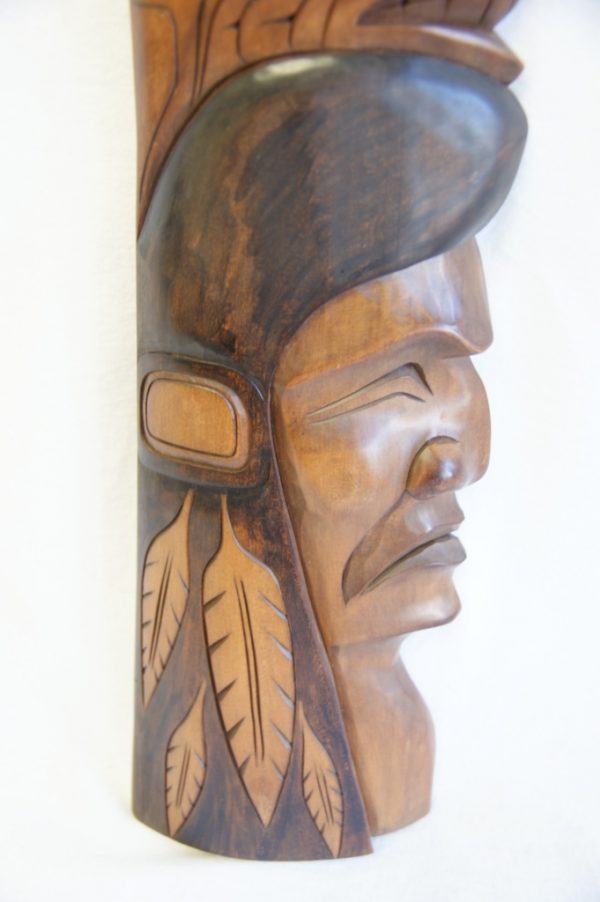 Chief with Bear Plaque