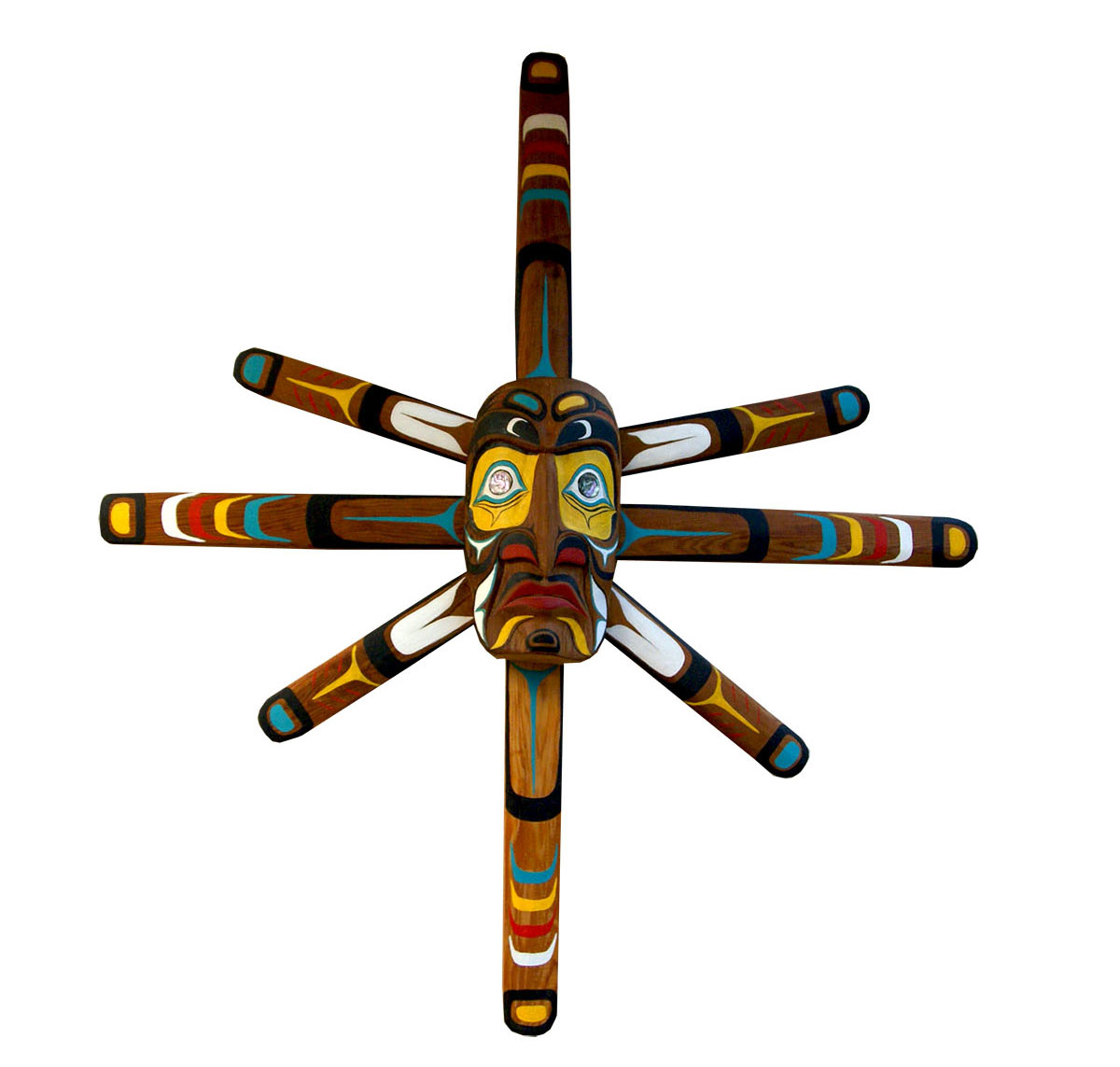 Sun Mask - Canadian Indigenous Art Inc.