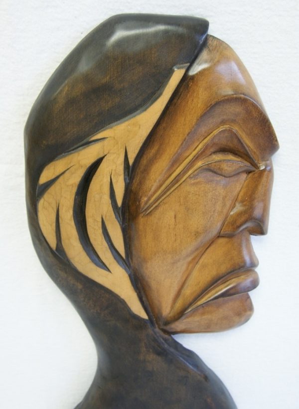 Chief with Feather Plaque