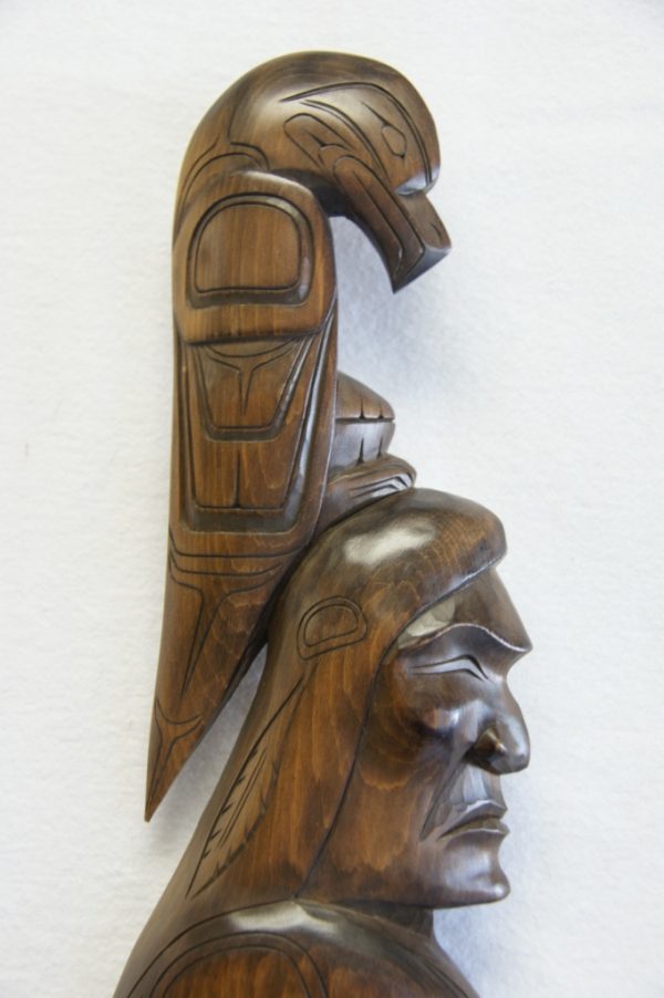 Chief and Eagle Plaque