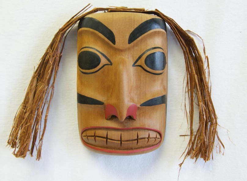 Native Boy Mask - Canadian Indigenous Art Inc.