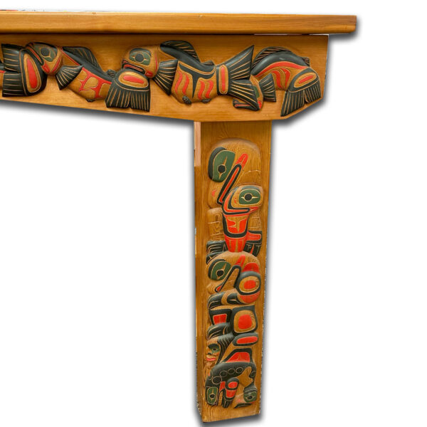 Indigenous Art - Fireplace Mantel - Image 3