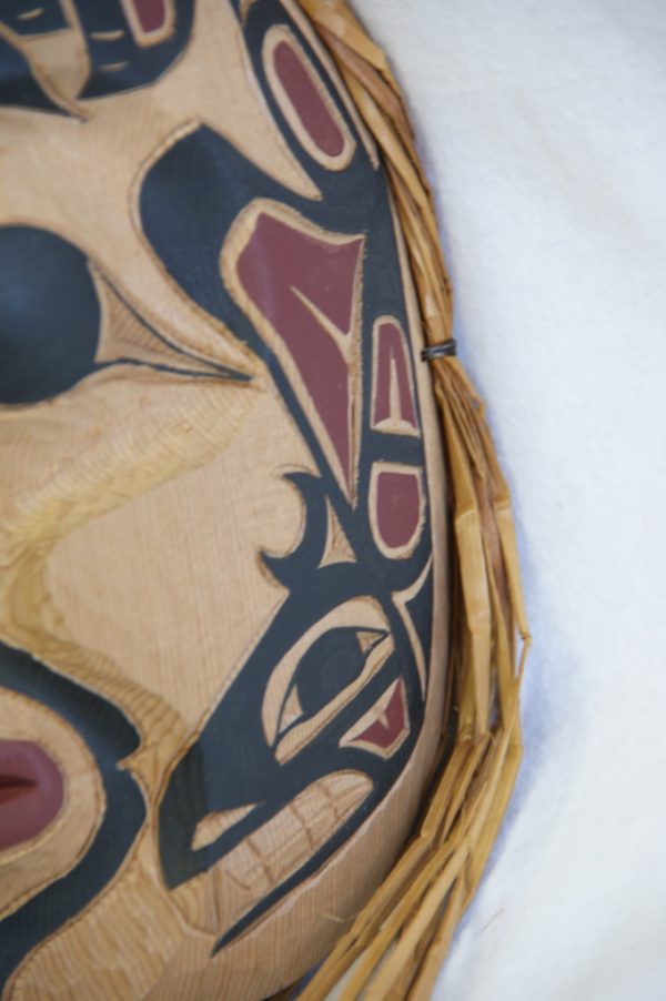 Elder Mask with Eagle, Salmon, and Killer Whale