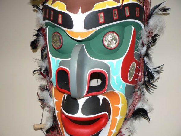 Authentic Native Kawakwa with Sculpin Mask