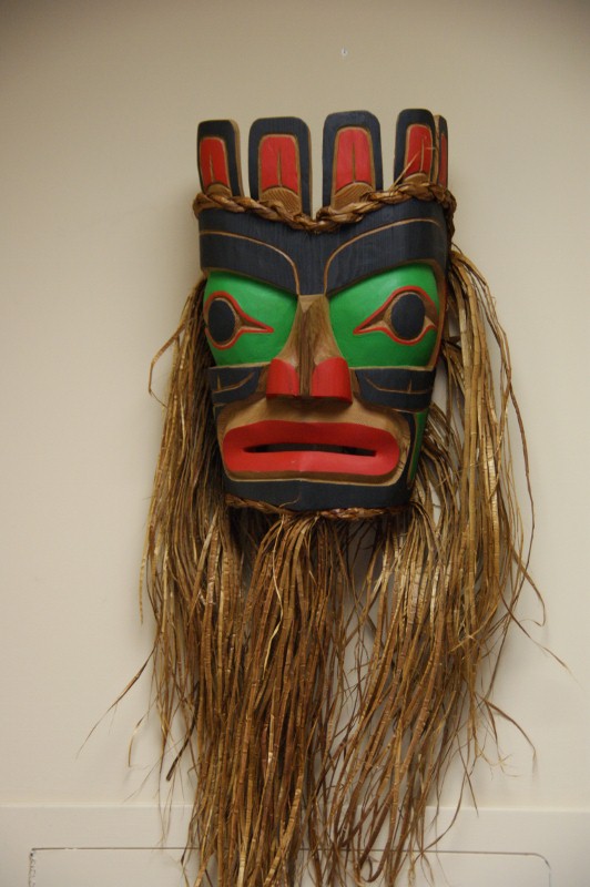 Native Coast Salish Handmade Mask - Canadian Indigenous Art Inc.