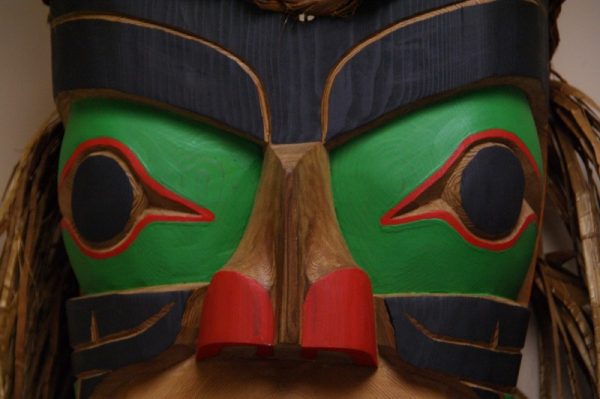Native Coast Salish Handmade Mask