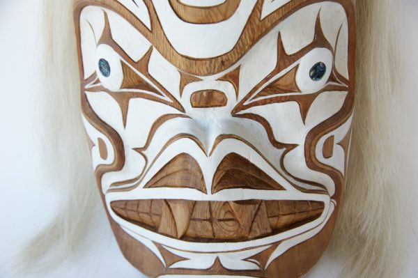 Hand Carved Spirit Bear Mask