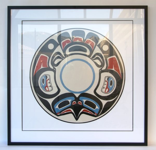 Eagle Bowl Drum – Framed Print