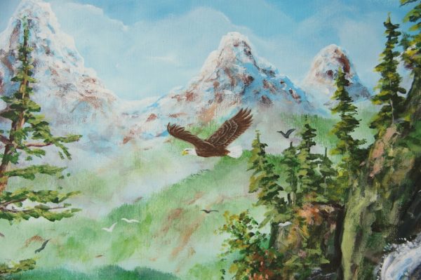 BC Landscape, Painted on Canvas