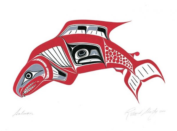 Salmon – Framed Print