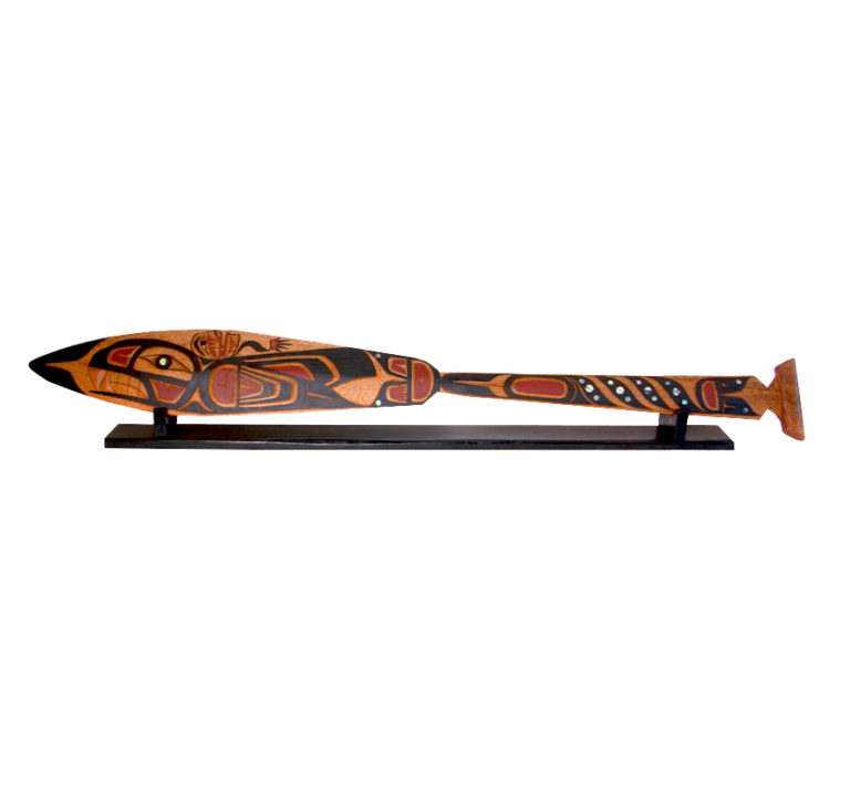 West Coast Indigenous Paddles Canadian Indigenous Art Inc.