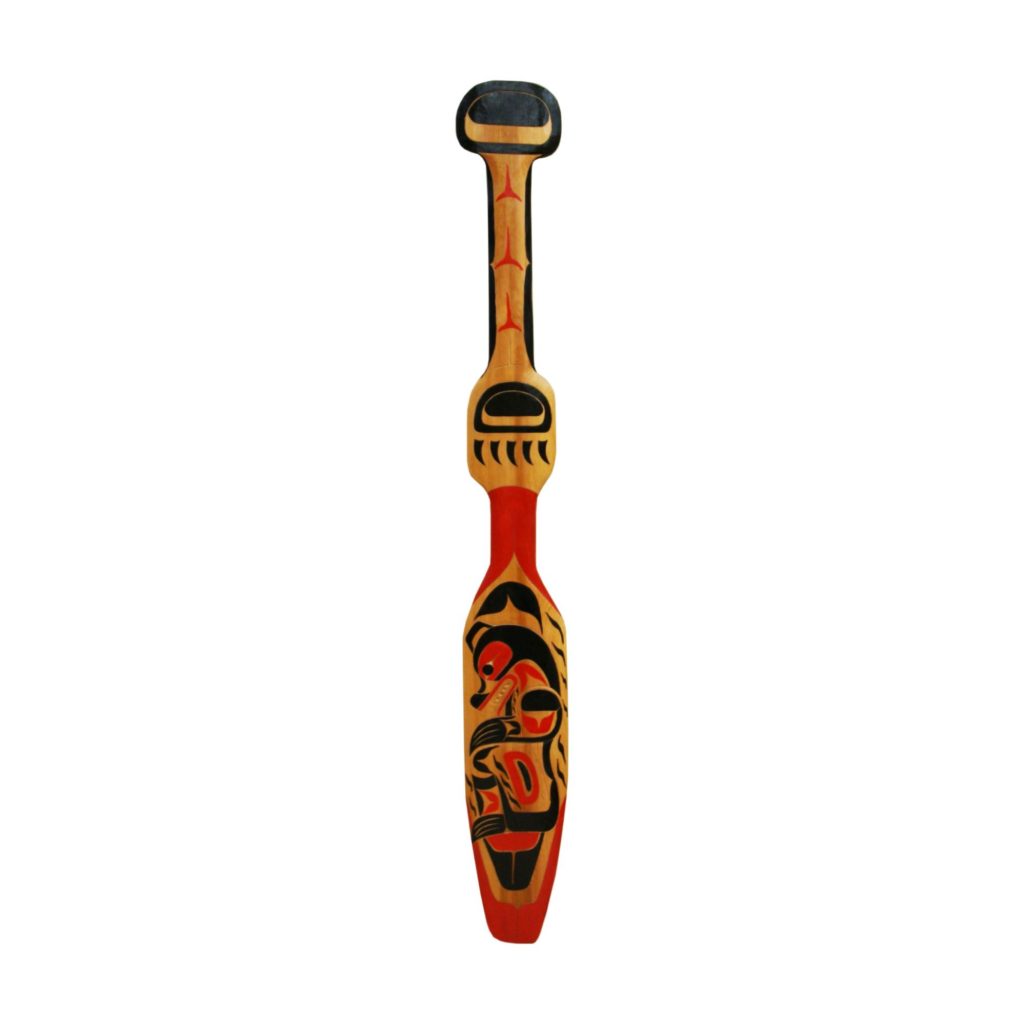 Bear Paddle - Canadian Indigenous Art Inc.