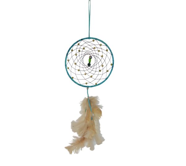 8" Turquoise Dream Catcher - Image 2