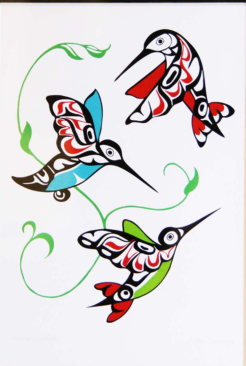 Hummingbirds - Canadian Indigenous Art Inc.