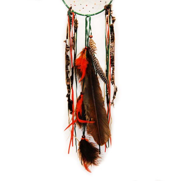 4" Season's Dream Catcher-Green - Image 2