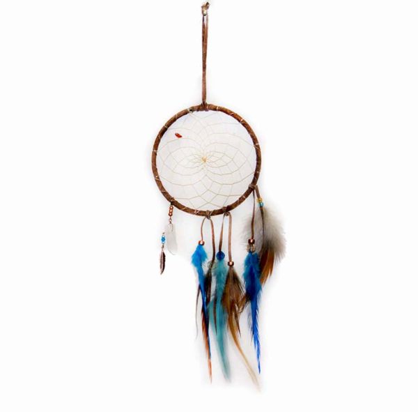 4" Magical Dream Catcher-with Quartz Crystal