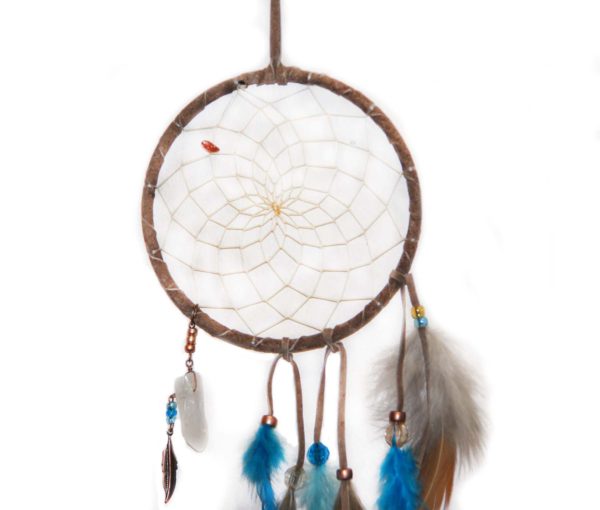 4" Magical Dream Catcher-with Quartz Crystal - Image 3