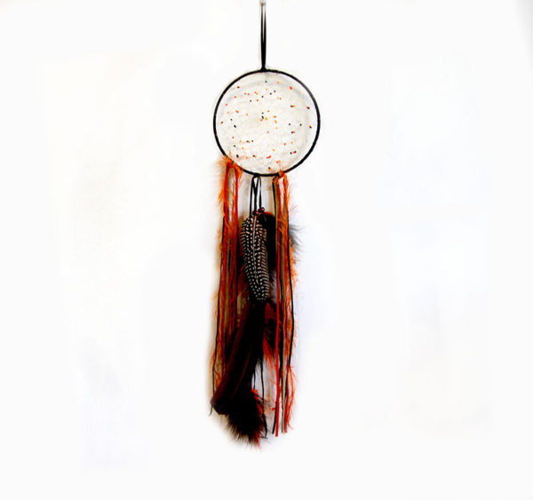 6" Seasons Dream Catcher - Fall - DARK BROWN