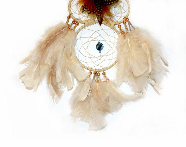 Owl Dream Catcher - Beige - Image 3