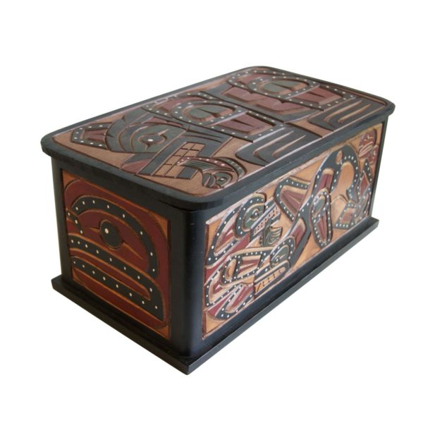 Multi Figure Bentwood Box