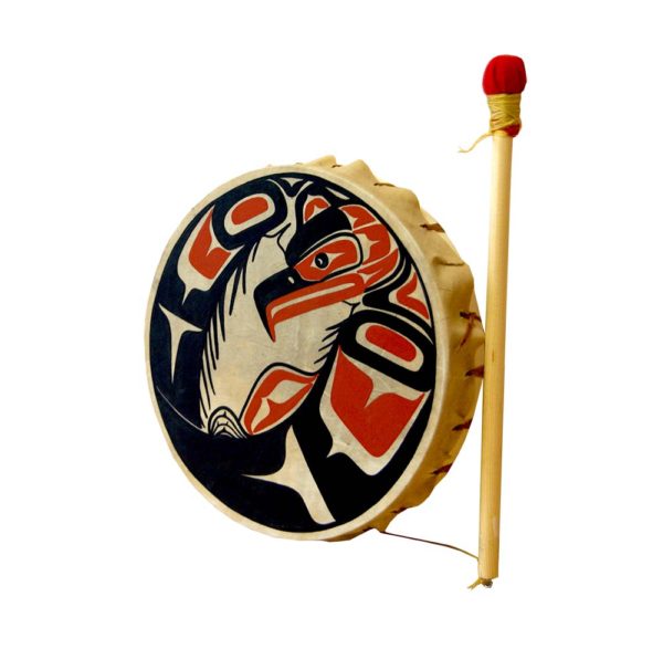 Deer Hide - Thunderbird Drum - Image 2