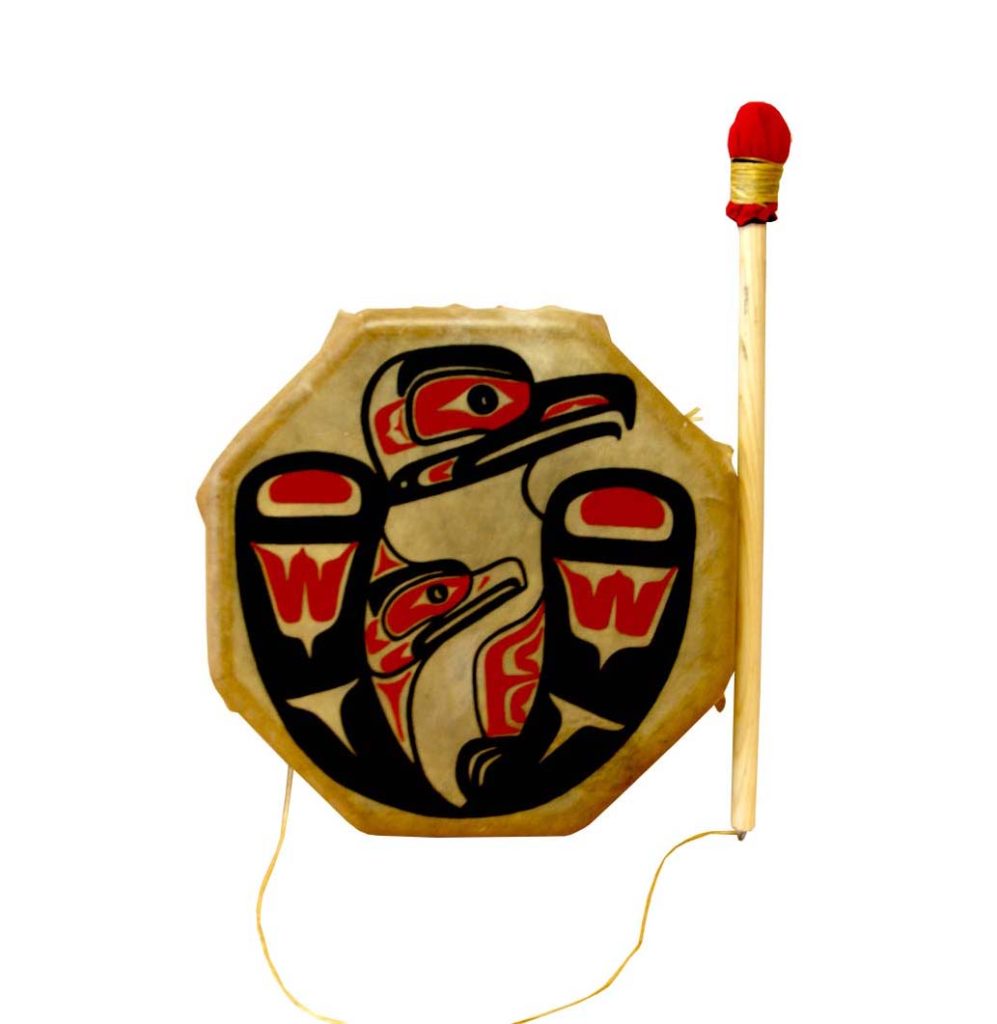 West Coast Indigenous Drums - Canadian Indigenous Art Inc.