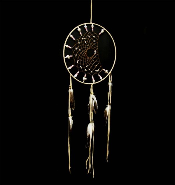 14" Dream Catcher- Half Moon - Image 2