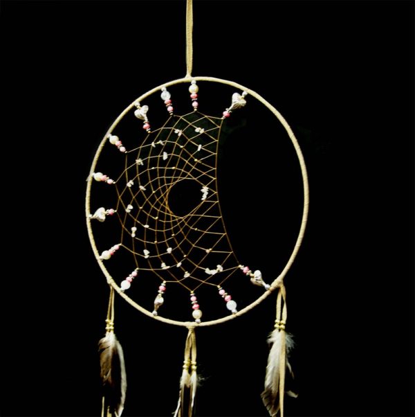 14" Dream Catcher- Half Moon - Image 4