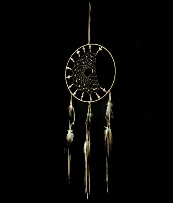 14" Dream Catcher- Half Moon - Image 5