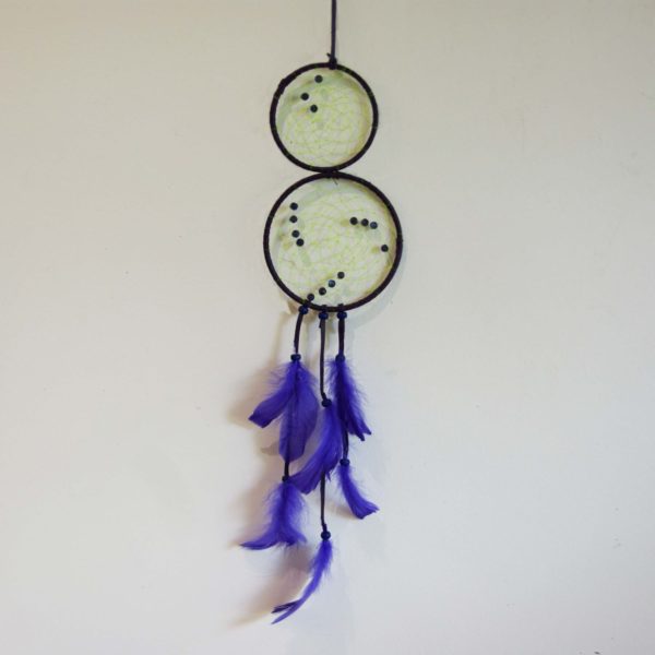 Double Dream Catcher - Purple