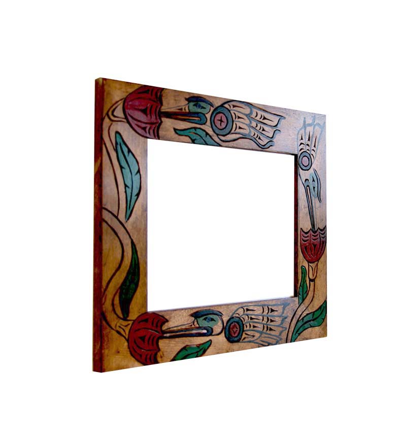 Photo Frame - Three Hummingbird and Red Flower - Image 4