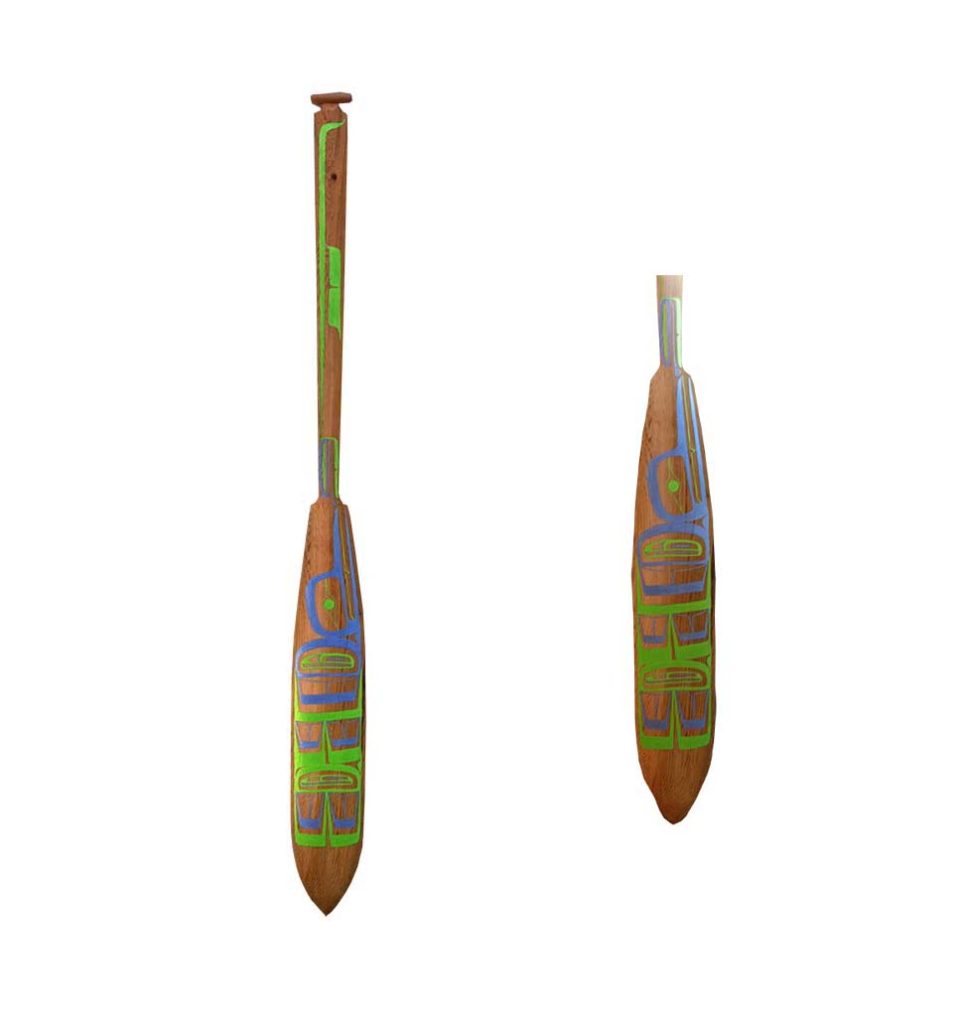 West Coast Indigenous Paddles - Canadian Indigenous Art Inc.