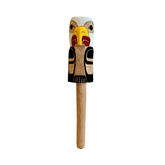 First Nations Rattle Drawing West Coast Indigenous Rattles - Canadian Indigenous Art Inc.