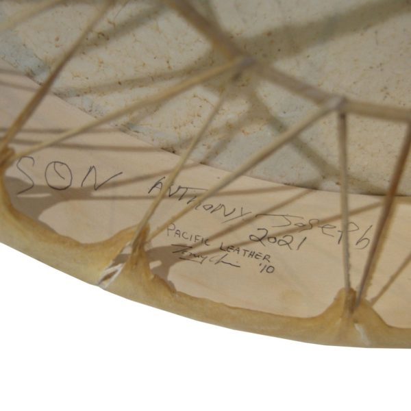 Elk Hide Drum - Dog Fish - Image 2