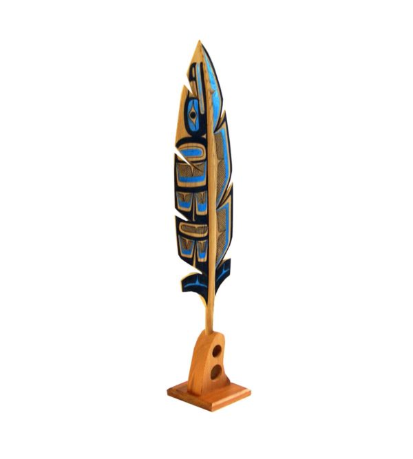 Raven Feather - Metallic Blue - Image 2