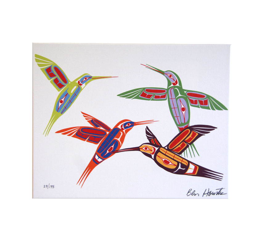 Four Hummingbirds Canadian Indigenous Art Inc