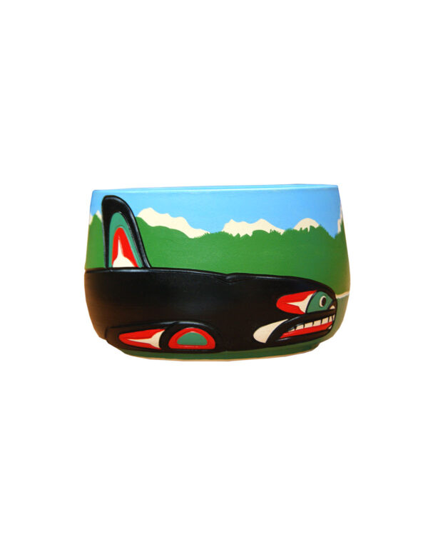 Ceramic Bowl- Orca - Image 3