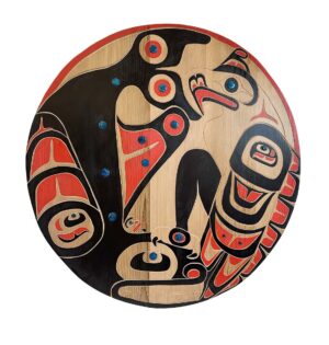 West Coast Indigenous Round Panels Nanaimo Gallery