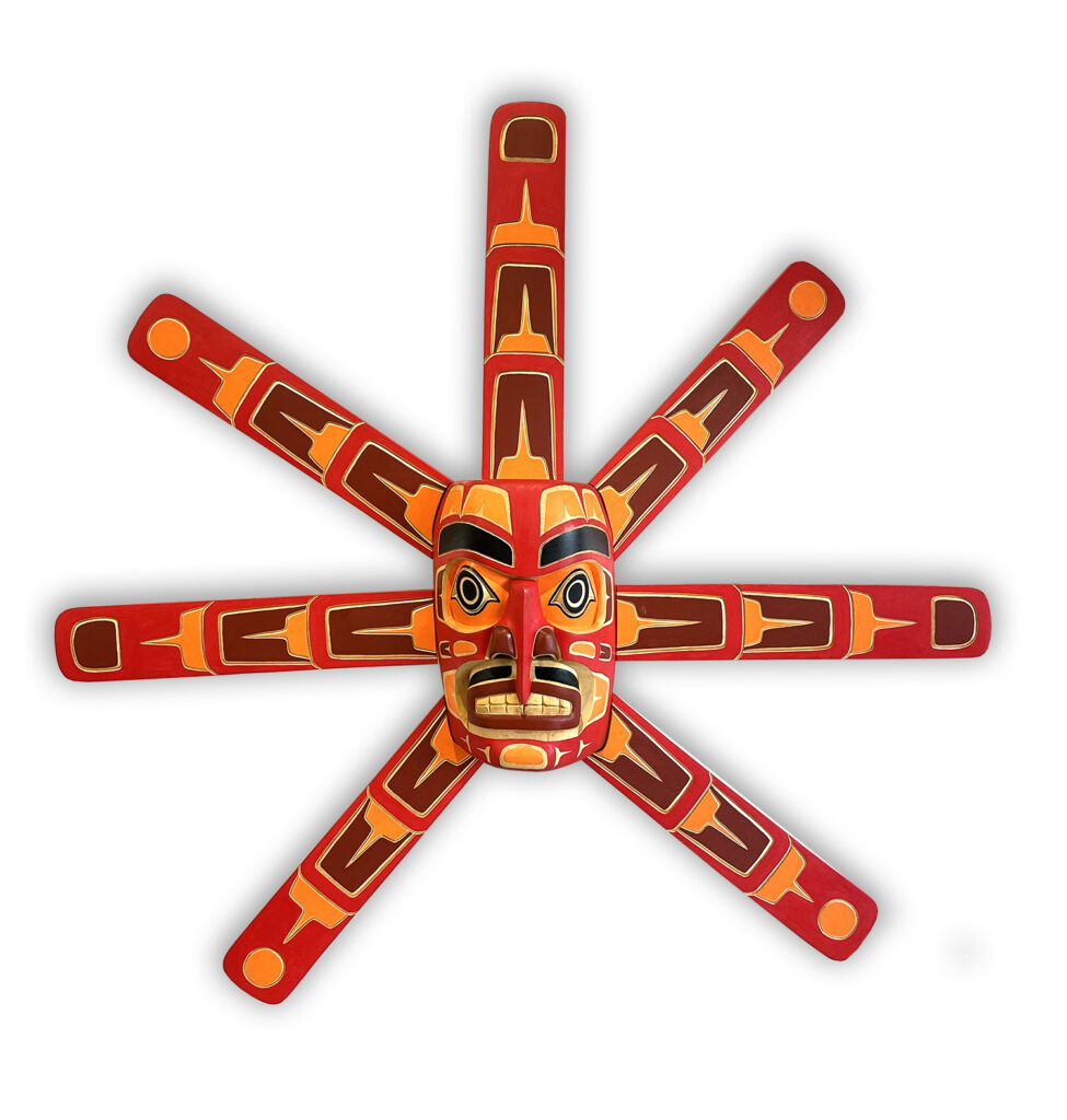 West Coast Indigenous Sun Masks - Canadian Indigenous Art Inc.