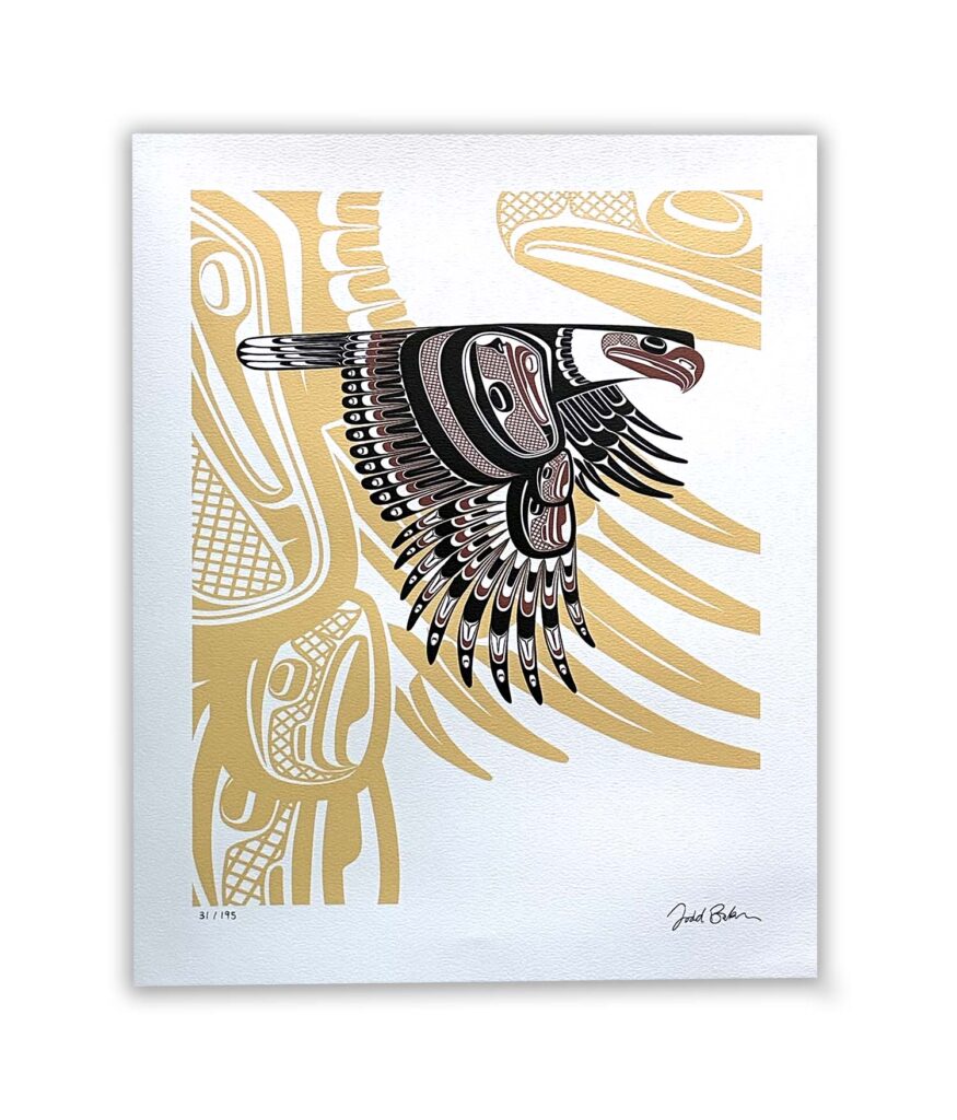 Eagle -Limited Print - Canadian Indigenous Art Inc.
