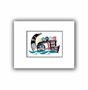 Matted Print - Family II