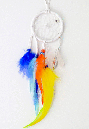 2" Magical Dream Catcher - Rainbow