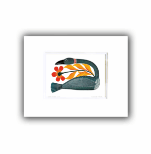 Matted Print - Floral Passage