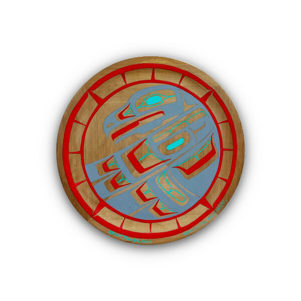 Spirit Raven Round Plaque