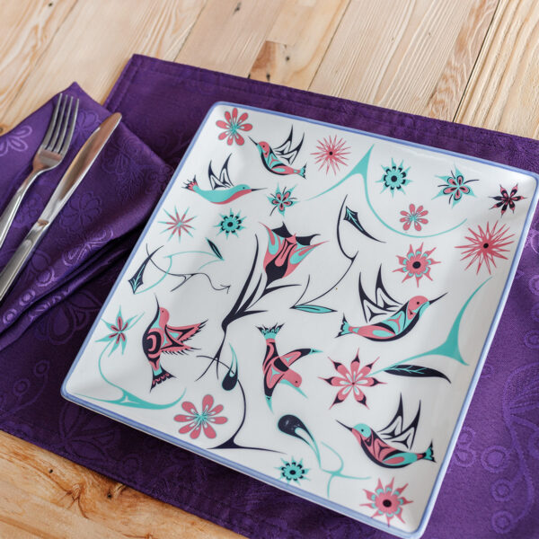 Serving Plate - Hummingbirds - Image 3