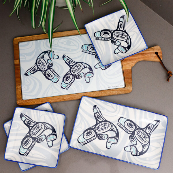 Appetizer Plates (Set of 2) - Whale - Image 3