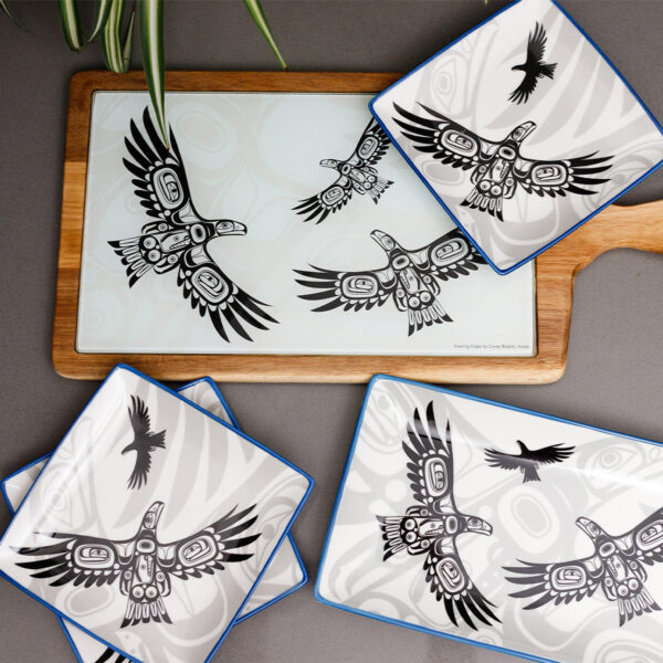 Appetizer Plates (Set of 2) - Soaring Eagle - Image 3