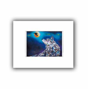 Matted Print - Connected