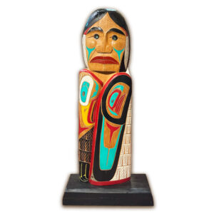 Chief wearing Eagle Blanket