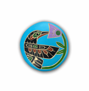 Hummingbird Round Plaque